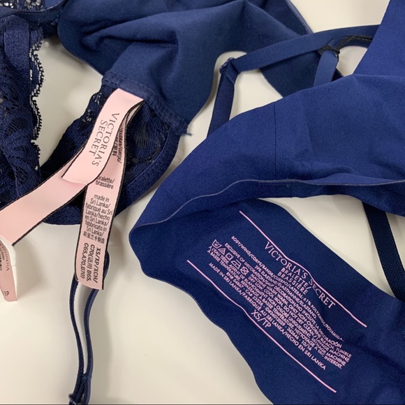NEW Lot Of 2 Victorias Secret Bra Bralettes XS - Picture 3 of 4